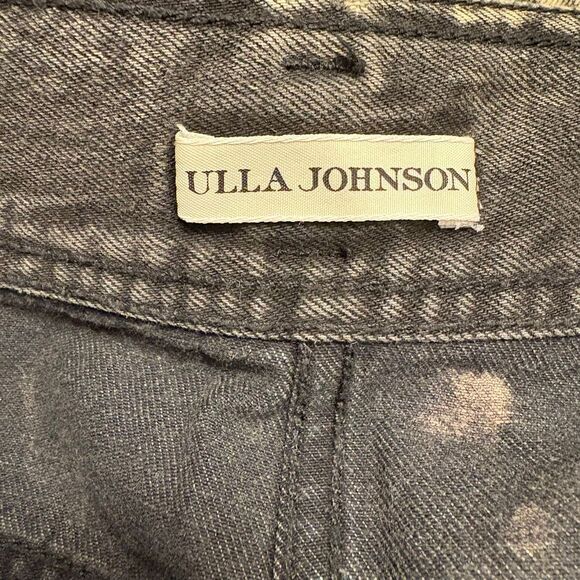 Ulla Johnson Alec Short Acid Wash Denim Jean $325 Size 6 - Picture 7 of 8